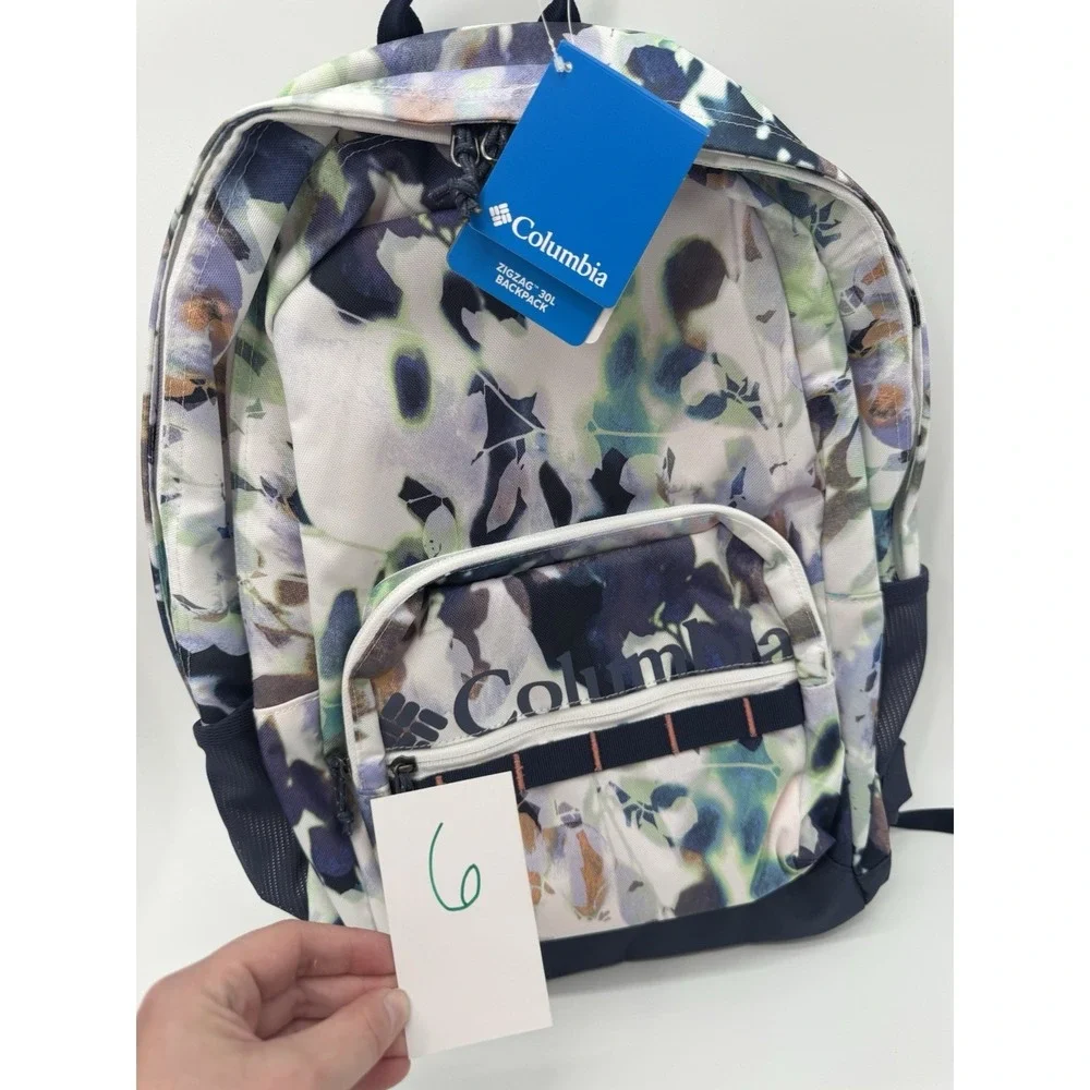 Columbia Unisex Zigzag 30L Backpack floral‎ blossom one size school watercolor